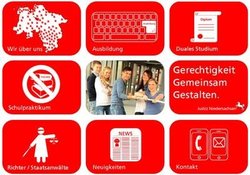 Logo Gerechtigkeit gemeinsam gestalten