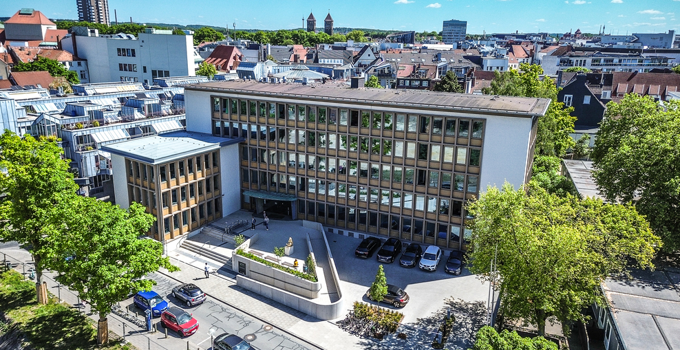 Luftaufnahme des FGZ Osnabrück